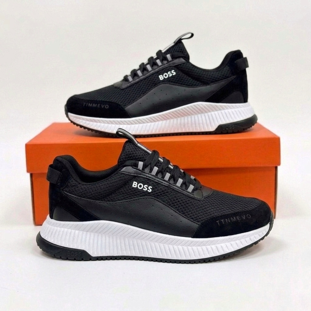 HUGO BOSS EVO  color NEGRO BLANCO